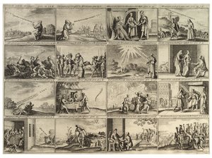 La storia di Abramo (in forma completa). Stato 3 da Wenceslaus Hollar